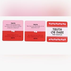 COUPLES TRUTH OR DARE CARDS ❤️